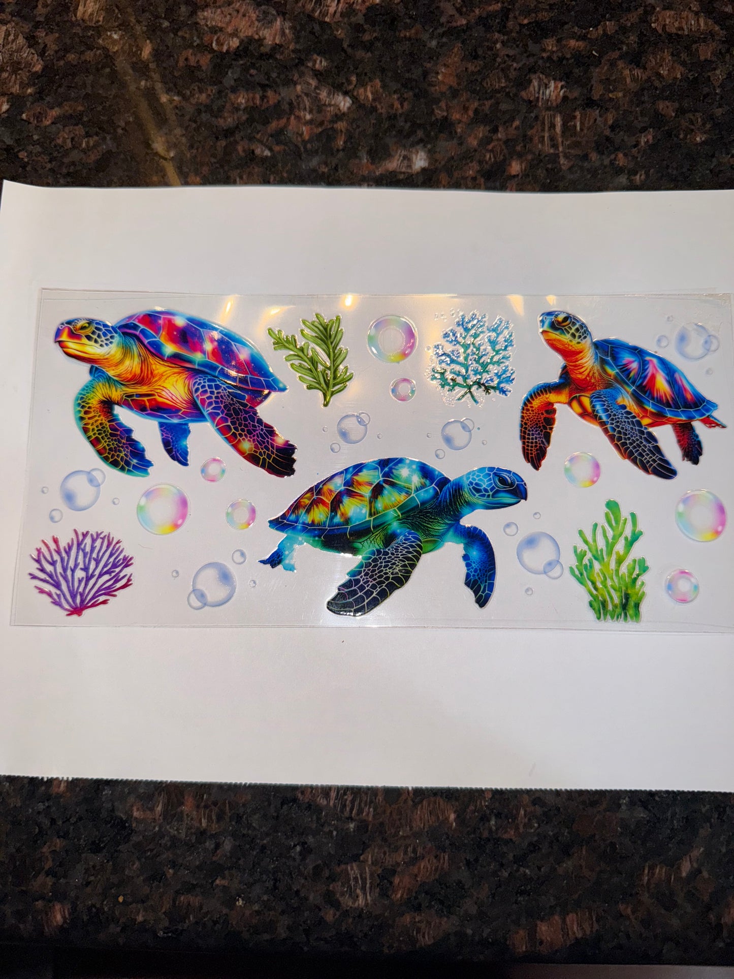 Turtle Themed Decal