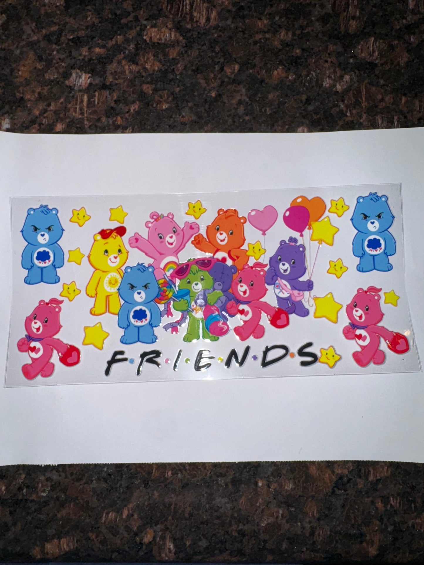 Care Bear Themed Decal