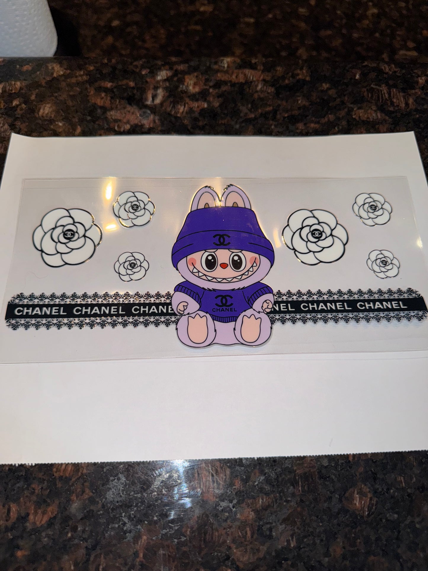 Designer Labubu Themed Decal