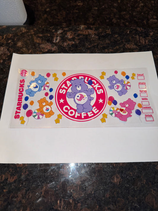Care Bear Themed Decal