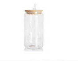 16 OZ Glass Snow Globe Cup