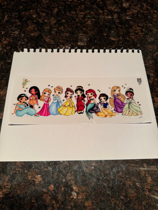 Princess Themed Sticker