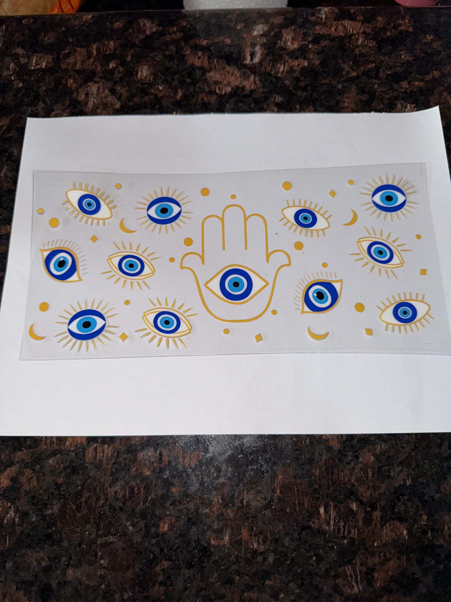 Eye Themed Sticker