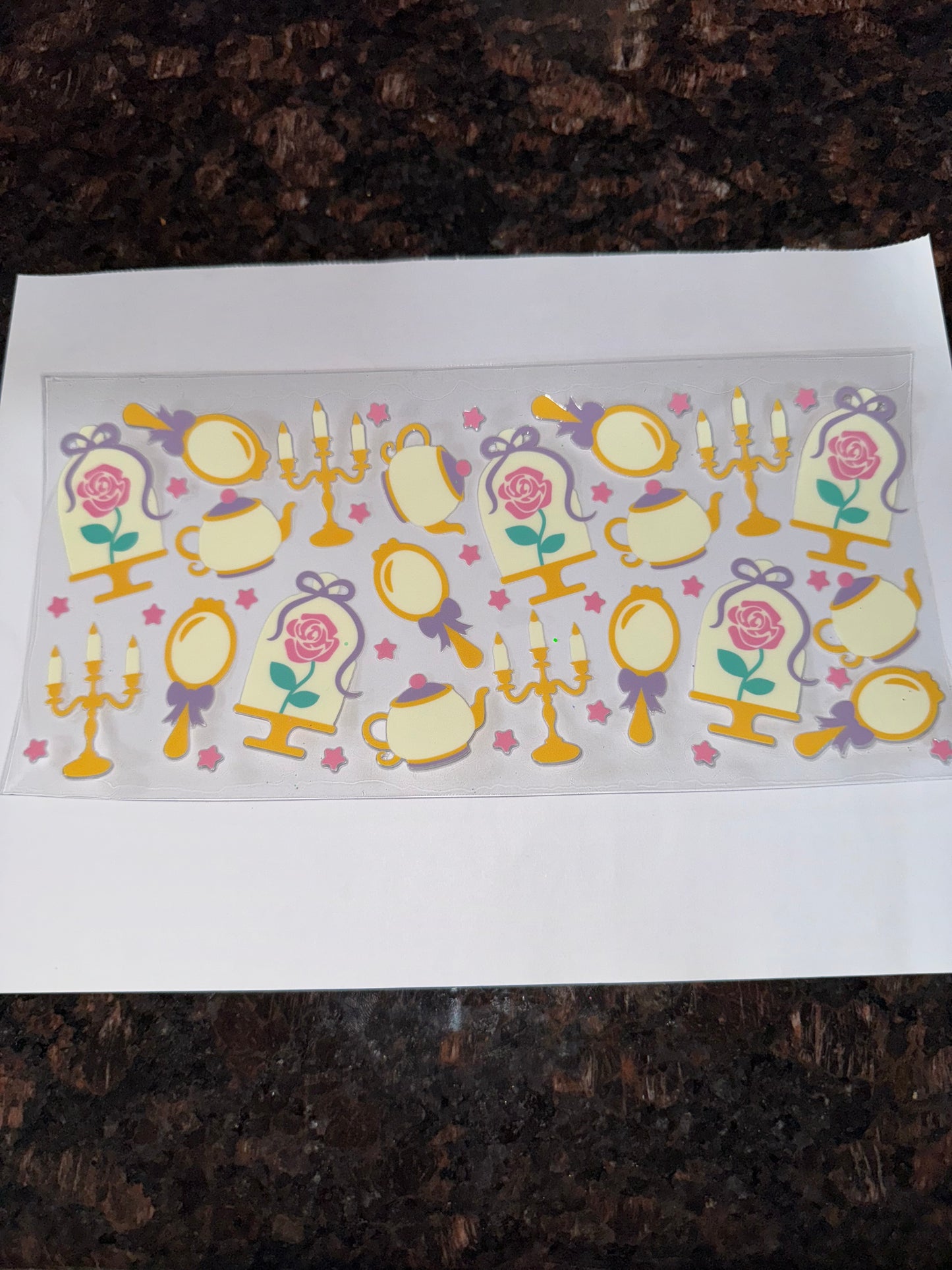 Beauty and Beast Decal