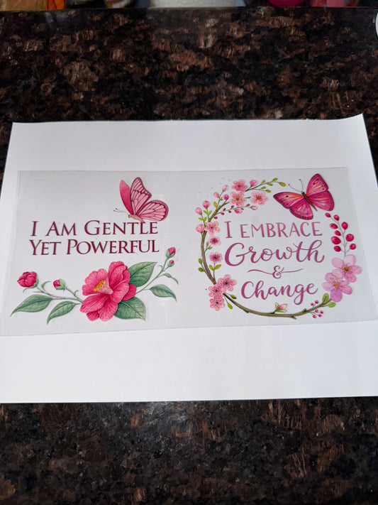Powerful Quote Sticker