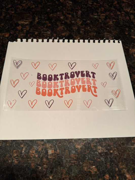 Booktrovert Sticker
