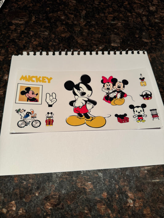 Mickey Mouse Themed Sticker