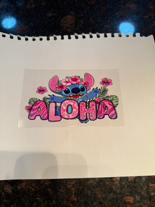 Stitch Themed Decal