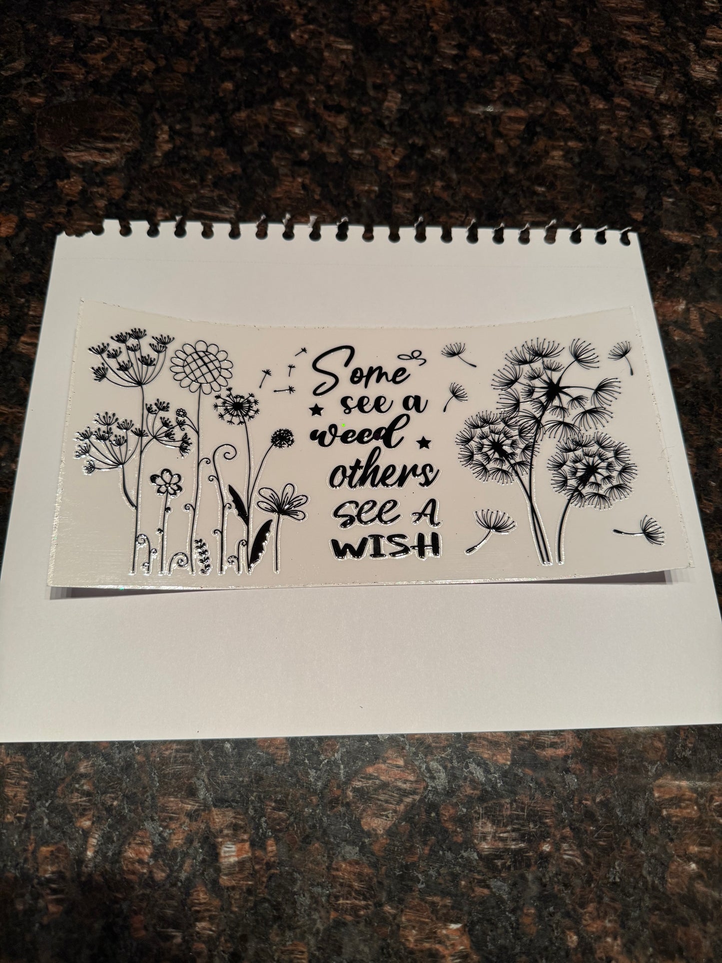 Inspiring Quote Sticker