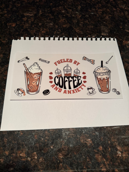 Coffee Themed Sticker