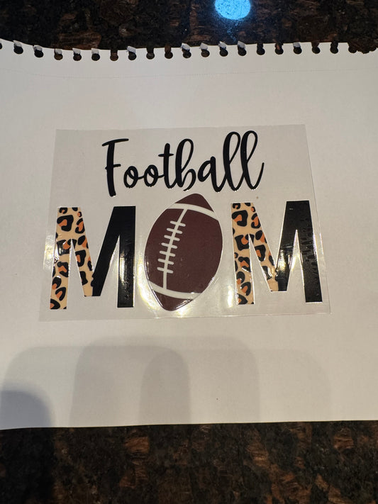 Football Mom Decal