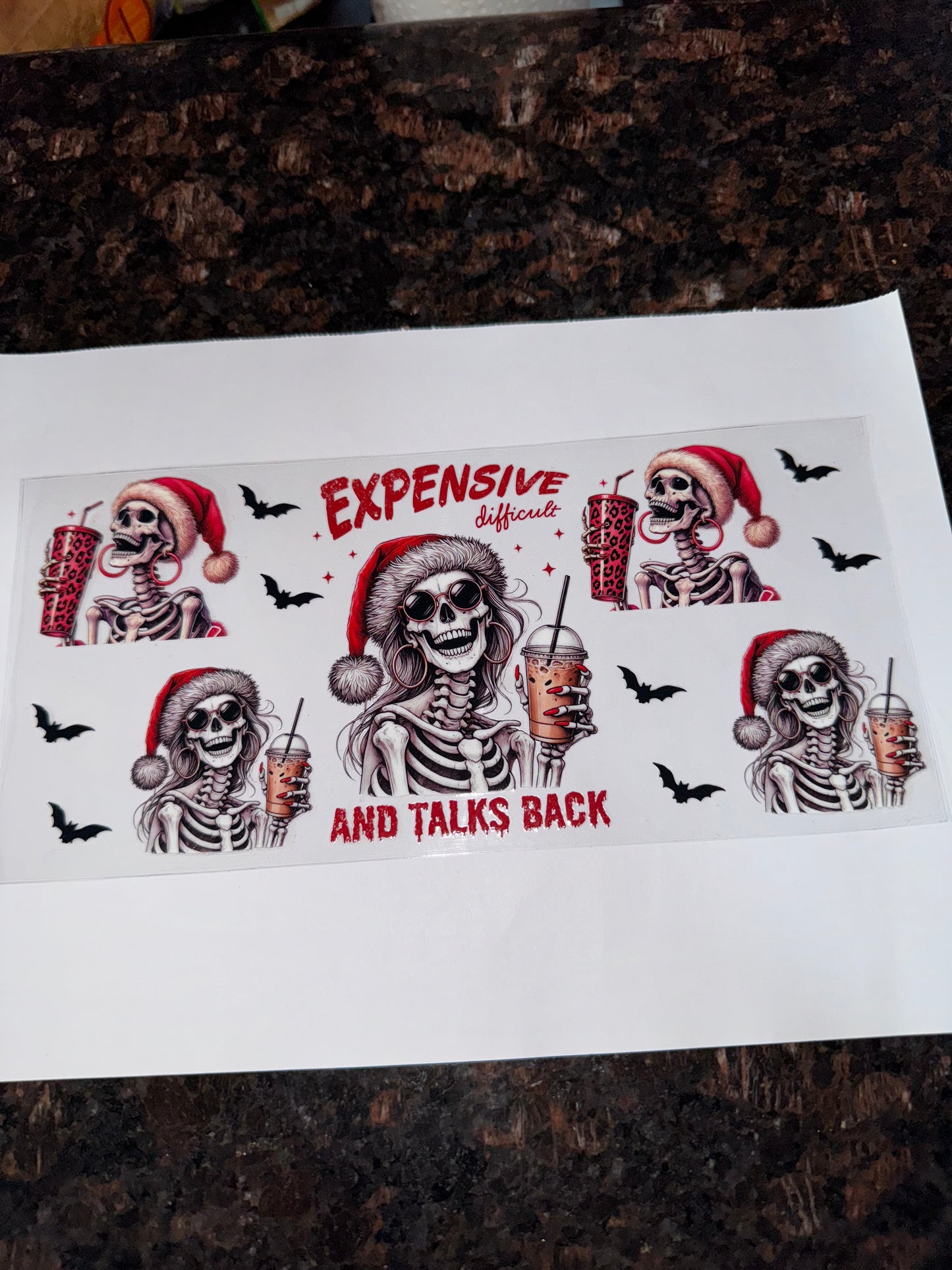 Skeleton Decal