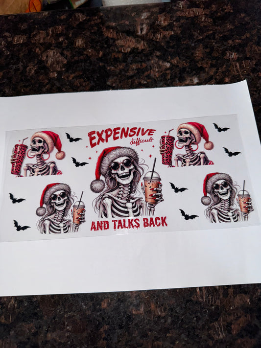 Skeleton Decal