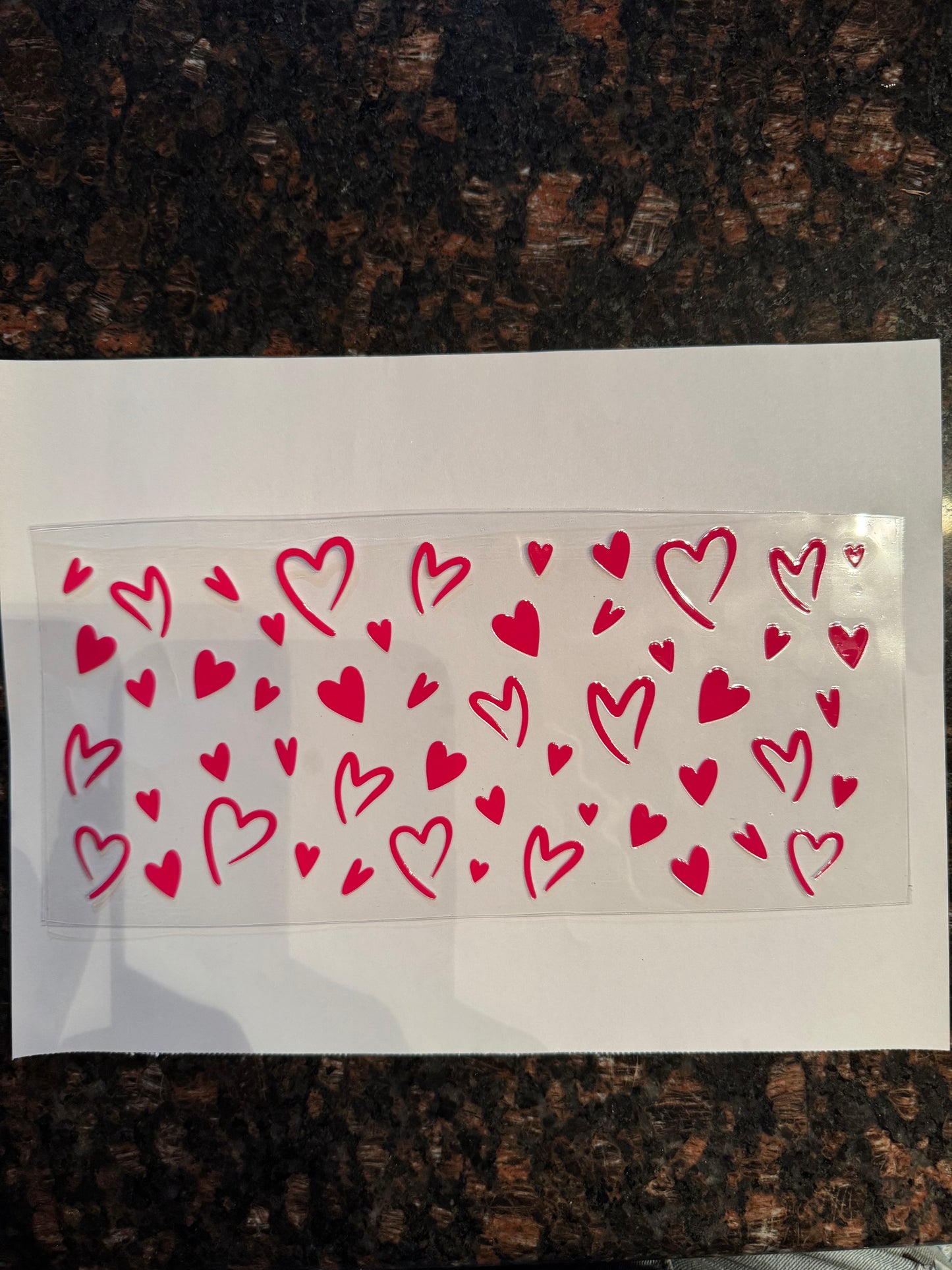 Heart Themed Decal