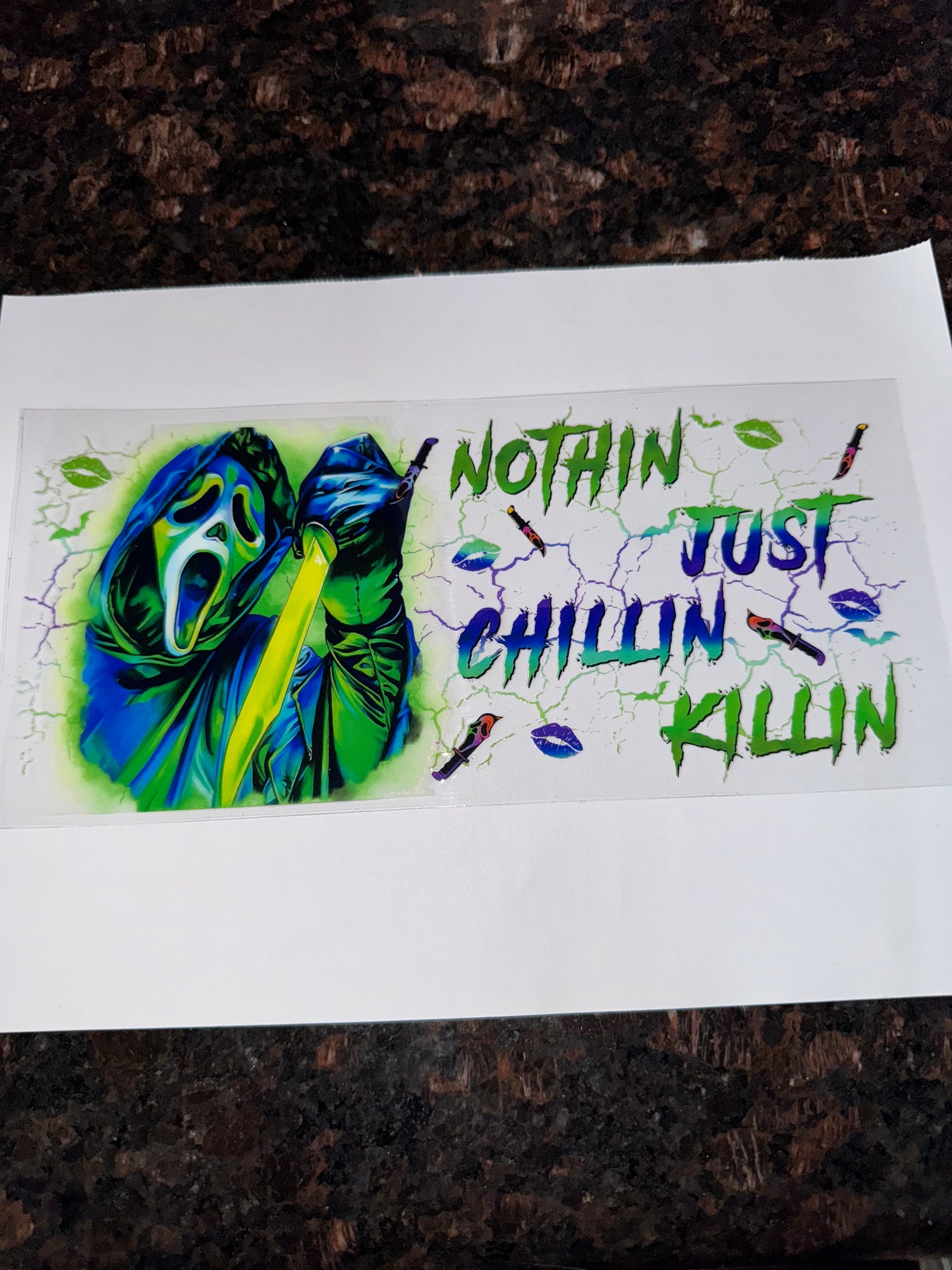 Scream Decal