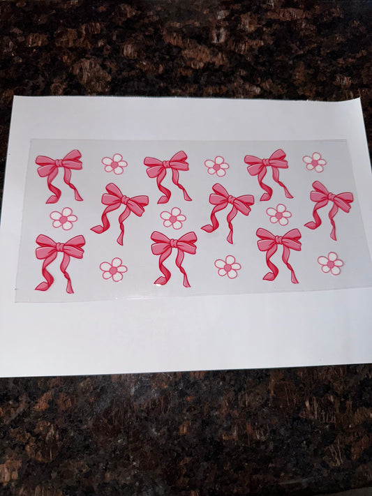 Bow Themed Decal