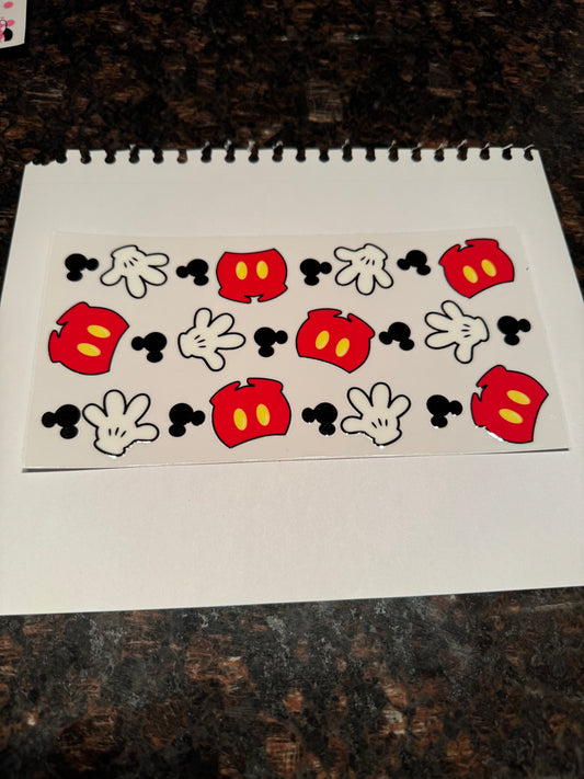 Mickey Mouse Themed Sticker