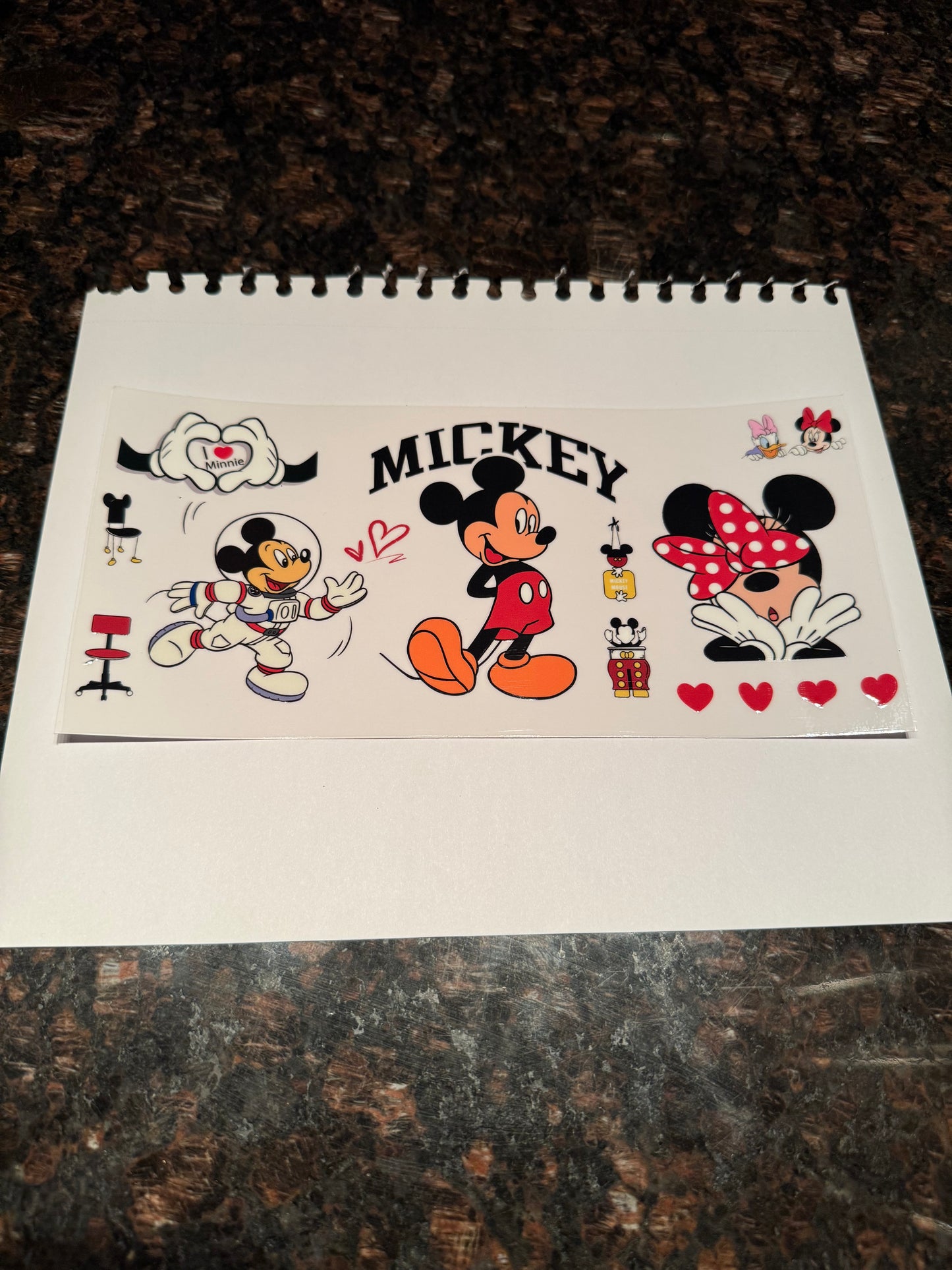Mickey Mouse Themed Sticker