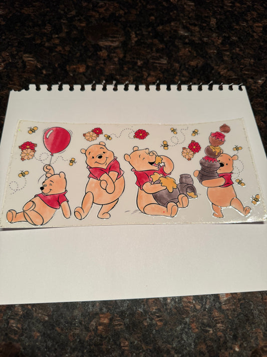 Winnie the Pooh Themed Sticker