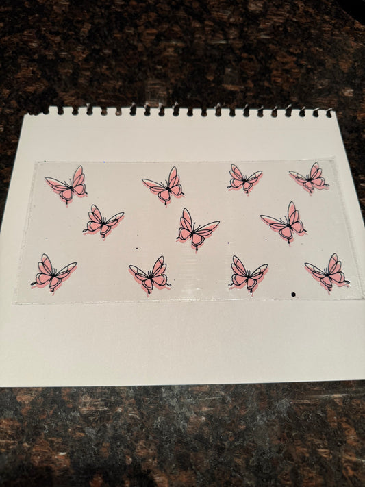 Butterfly Themed Sticker