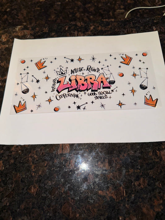 Libra Zodiac Decal