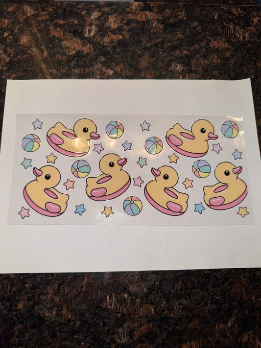 Duck Themed Decal