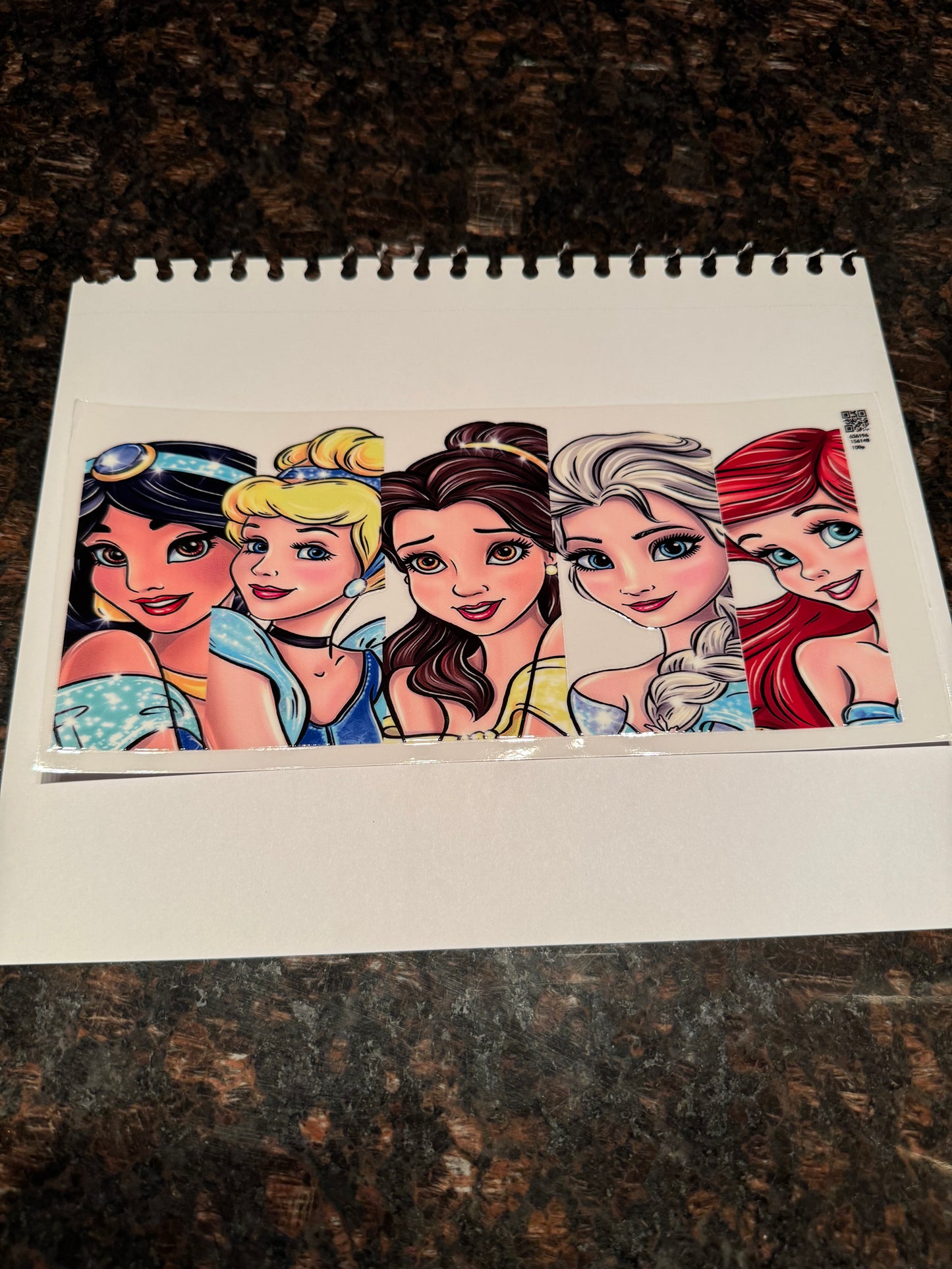 Princess Themed Sticker