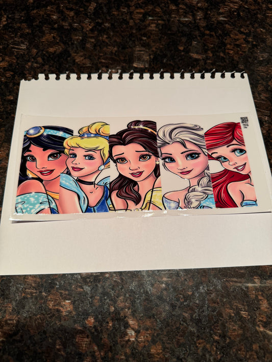 Princess Themed Sticker
