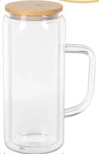 20 oz Glass Snow Globe w/ Handle